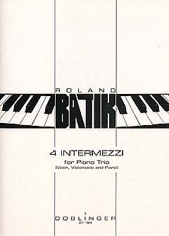 Roland Batik: 4 Intermezzi