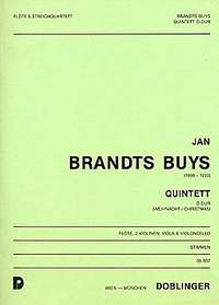 Jan Willem Frans Brandt-Buys: Quintett D-Dur