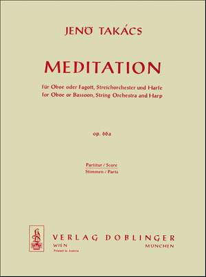 Jenö Takacs: Meditation Op. 66A