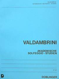 Francesco Valdambrini: Akademische Solfeggio-Studien