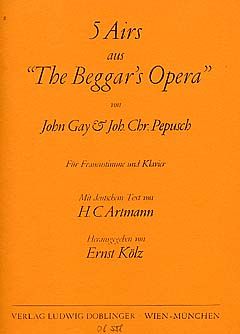 John Gay_Johann Christoph Pepusch: Five Airs Aus The Beggar's Opera