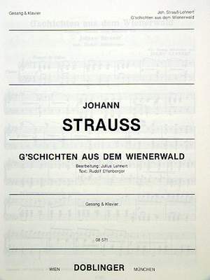 Strauss: Geschichten A.D. Wienerwald