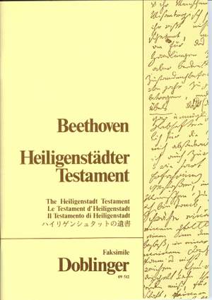 Ludwig van Beethoven: Heiligenstädter Testament