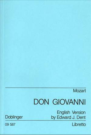 Wolfgang Amadeus Mozart: Don Giovanni