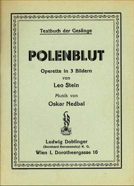 Oskar Nedbal: Polenblut