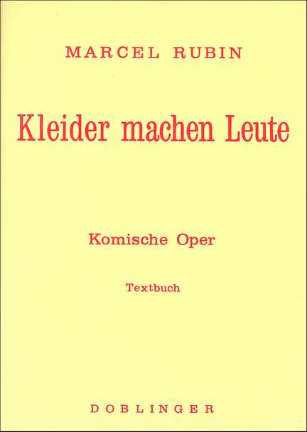 Marcel Rubin: Kleider machen Leute