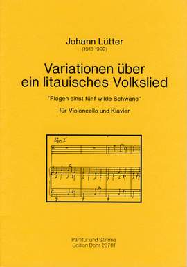 Luetter, J: Variations on a Lithuanian Folk song