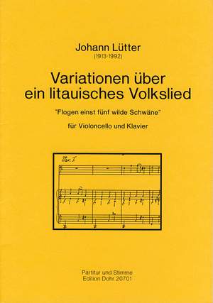 Luetter, J: Variationen über ein litauisches Volkslied