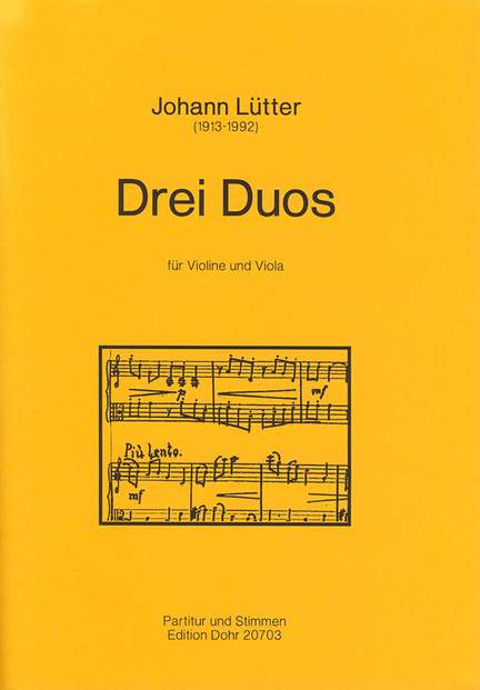 Luetter, J: Three Duos