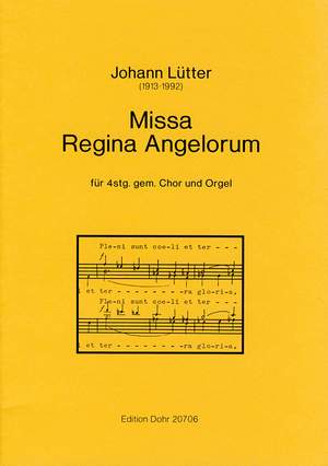 Luetter, J: Missa Regina Angelorum