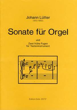 Luetter, J: Sonate