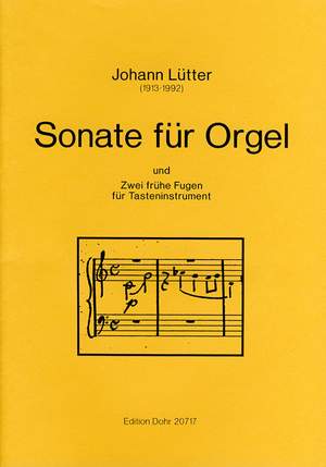 Luetter, J: Sonata