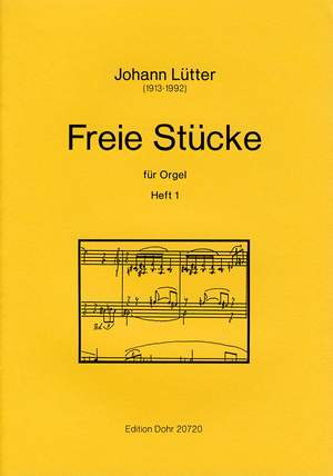 Luetter, J: Free Organ Works Vol. 1