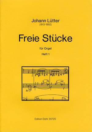 Luetter, J: Freie Stücke Vol. 1