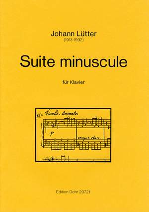 Luetter, J: Suite minuscule