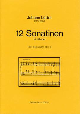 Luetter, J: 12 Sonatinas Vol. 1