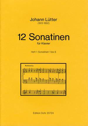 Luetter, J: 12 Sonatinen Vol. 1
