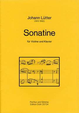 Luetter, J: Sonata