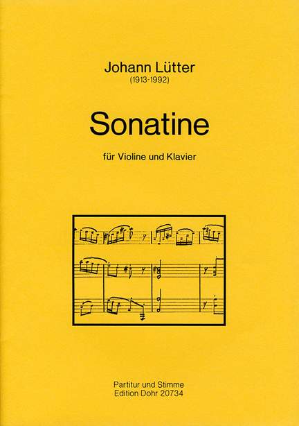 Luetter, J: Sonata
