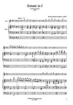 Sanders, B W: Sonata in F Product Image