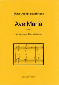 Heindrichs, H A: Ave Maria