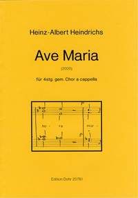 Heindrichs, H A: Ave Maria