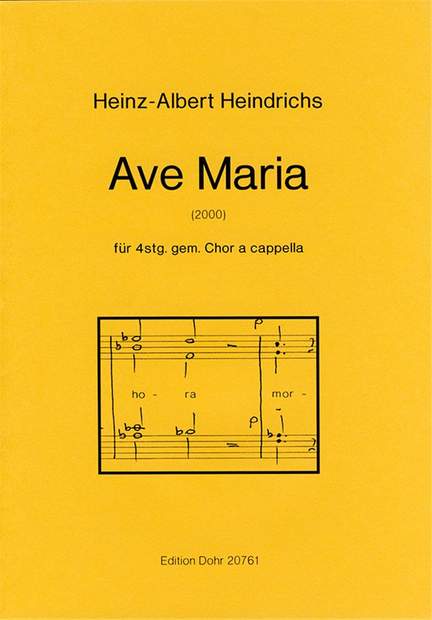Heindrichs, H A: Ave Maria