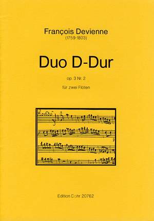 Devienne, F: Duo No. 2 D Major op. 3