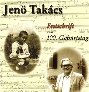 Christian Heindl: Jenö Takacs. Festschrift zum 100. Geburtstag