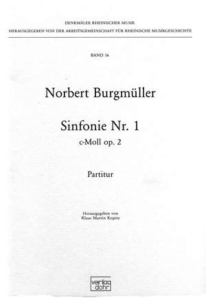 Burgmueller, N: Symphony No.1 C minor op.2