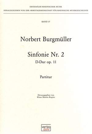 Burgmueller, N: Symphony No.2 D major op.11