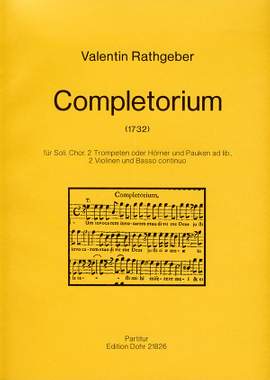 Rathgeber, J V: Completorium op. 9