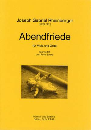 Rheinberger, J G: Abendfriede op. 156/10 Product Image