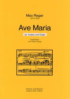 Reger, M: Ave Maria A-Dur A major op. 63/7