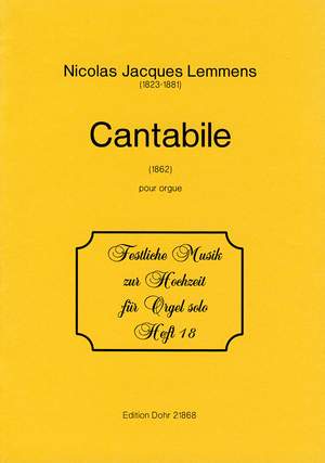 Lemmens, J: Cantabile 18