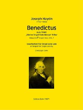 Haydn, J: Benedictus B flat major