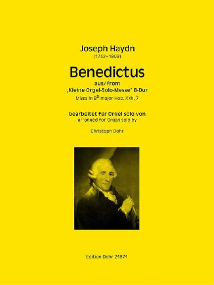 Haydn, J: Benedictus B flat major