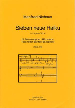 Niehaus, M: Seven new Haiku