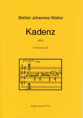 Walter, S J: Kadenz