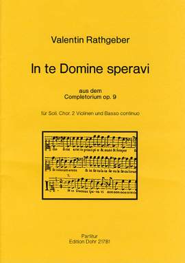 Rathgeber, J V: In te Domine speravi op. 9