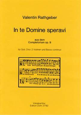 Rathgeber, J V: In te Domine speravi op. 9