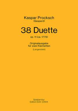 Procksch, K: 38 Duette