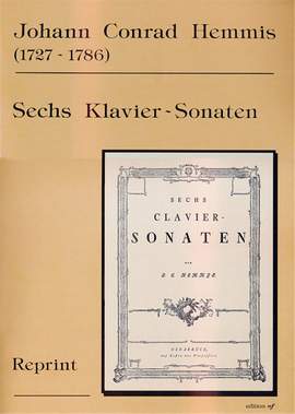 Hemmis, J C: Sechs Klavier-Sonaten