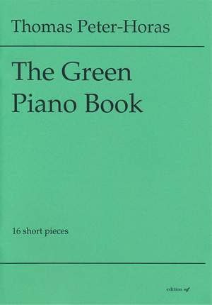 Peter-Horas, T: The Green Book for Piano