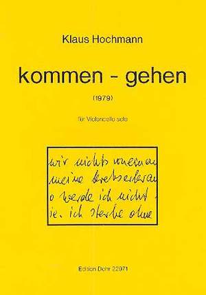 Hochmann, K: kommen - gehen