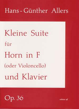 Allers, H: Kleine Suite op. 36