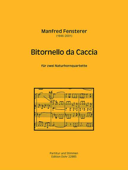 Fensterer, M: Bitornello da caccia
