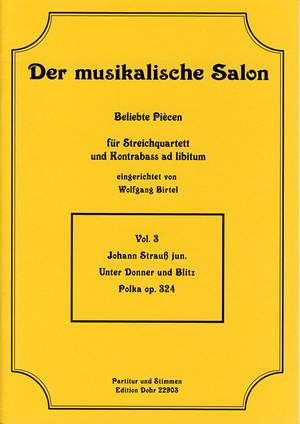 Johann Strauss II: Unter Donner und Blitz Polka op. 324