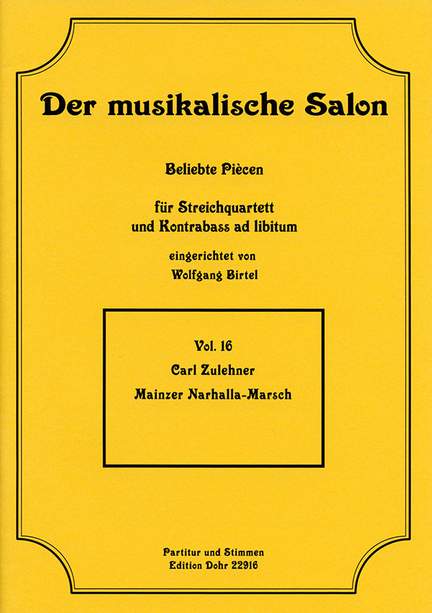 Zulehner, C: Mainzer Narrhalla March
