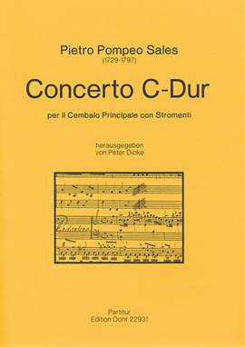 Sales, P P: Concerto per il Cembalo Principale con Stromenti C Major C major